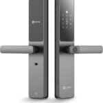 EZVIZ Smart Lock DL05, 7-in-1 Keyless Door Lock, with Fingerprint Access - Secure Keyless Entry, Multiple Unlock Options, Instant Alerts, Weatherproof, Child Security, Privacy Control 5085