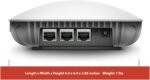 FORTINET FortiAP 231F 2x2 MU-MIMO Access Point with Tri Radio (FAP-231F-A) - Image 4