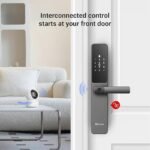 EZVIZ Smart Lock DL05, 7-in-1 Keyless Door Lock, with Fingerprint Access - Secure Keyless Entry, Multiple Unlock Options, Instant Alerts, Weatherproof, Child Security, Privacy Control 5085 - Image 4